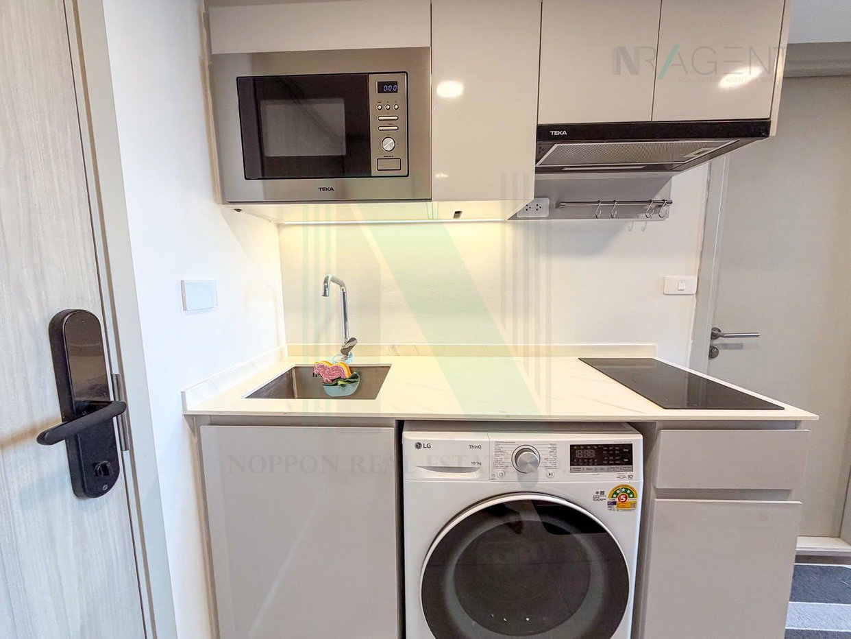 รูป 🚩 ให้เช่าคอนโด โซ ออริจิ้น เกษตร อินเตอร์เชนจ์ อาคาร 1 ชั้น 21 Duplex ขนาด 37 ตรม ใกล้ BTS ม.เกษตร - รูปที่ 7/8