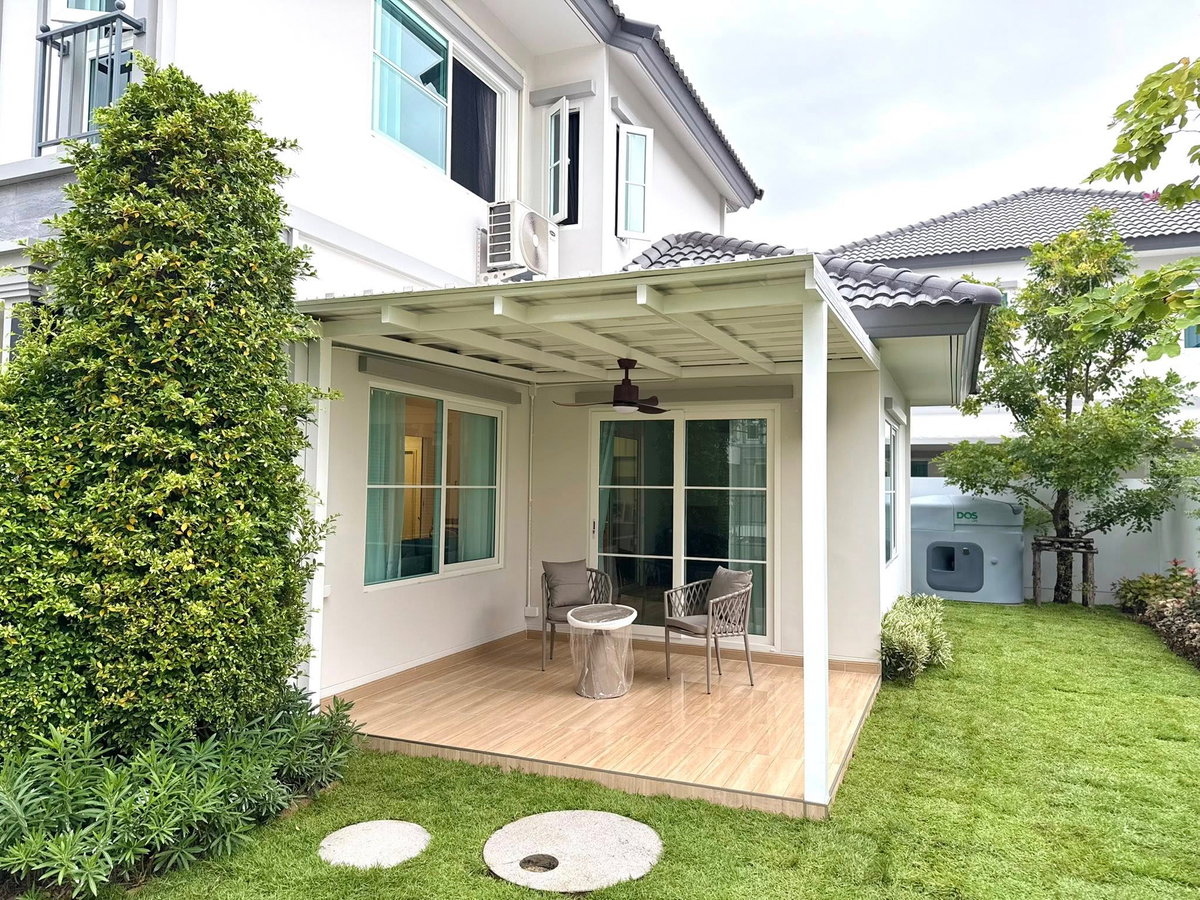 รูป ให้เช่าบ้านเดี่ยว Villaggio 3 ศรีนครินทร์-บางนาโซน Private มีเพียง 6 หลังในซอย - รูปที่ 12/13