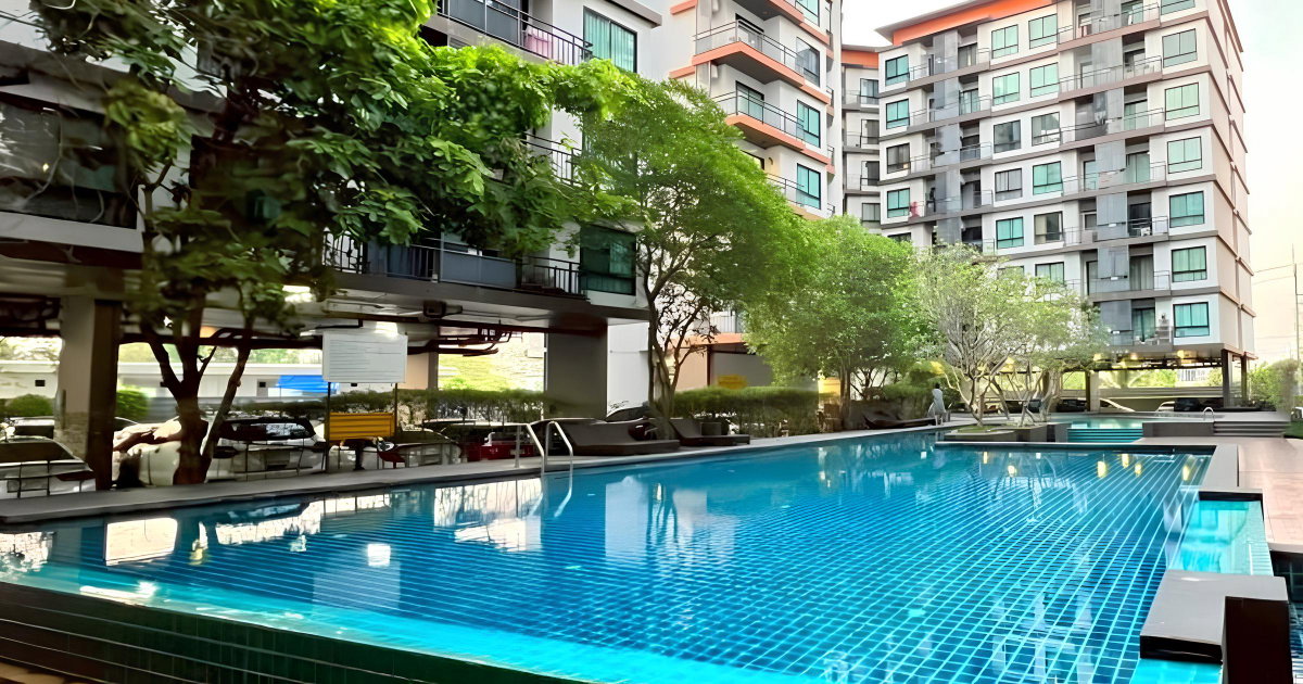 รูป ✅ ขายคอนโด ใกล้ ม.บูรพา ห้างแหลมทอง หาดบางแสน ✅ Living Avenue Bangsaen (ลิฟวิ่ง อเวนิว บางแสน) - รูปที่ 5/5