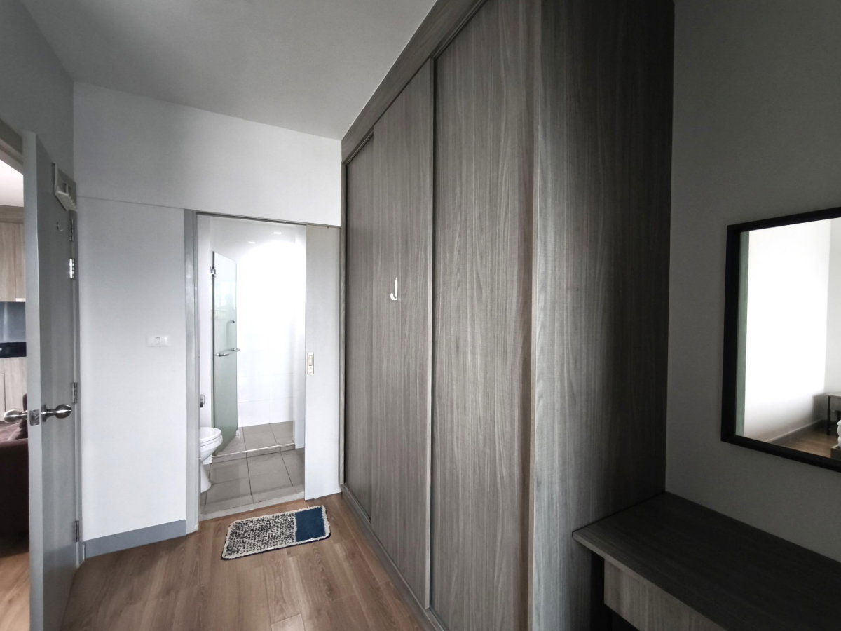 รูป 1 Bedroom ห้องใหญ่ เเต่งพร้อมเข้าอยู่ ชั้นสูง 📞 Line:@pukkhome (with @ ) - รูปที่ 8/15