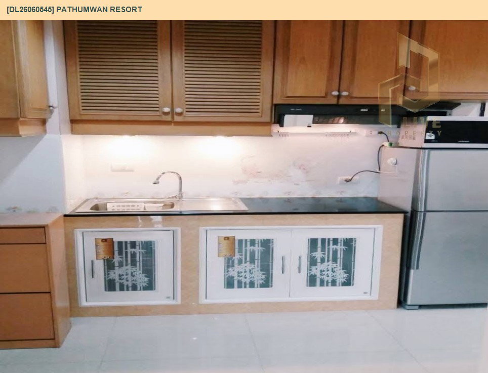 รูป DL26060545 ให้เช่าคอนโด ปทุมวัน รีสอร์ท (Pathumwan Resort) ใกล้ BTS พญาไท พร้อมเข้าอยู่ โทรด่วน 0638692663 LineID @952jdxxk - รูปที่ 10/10