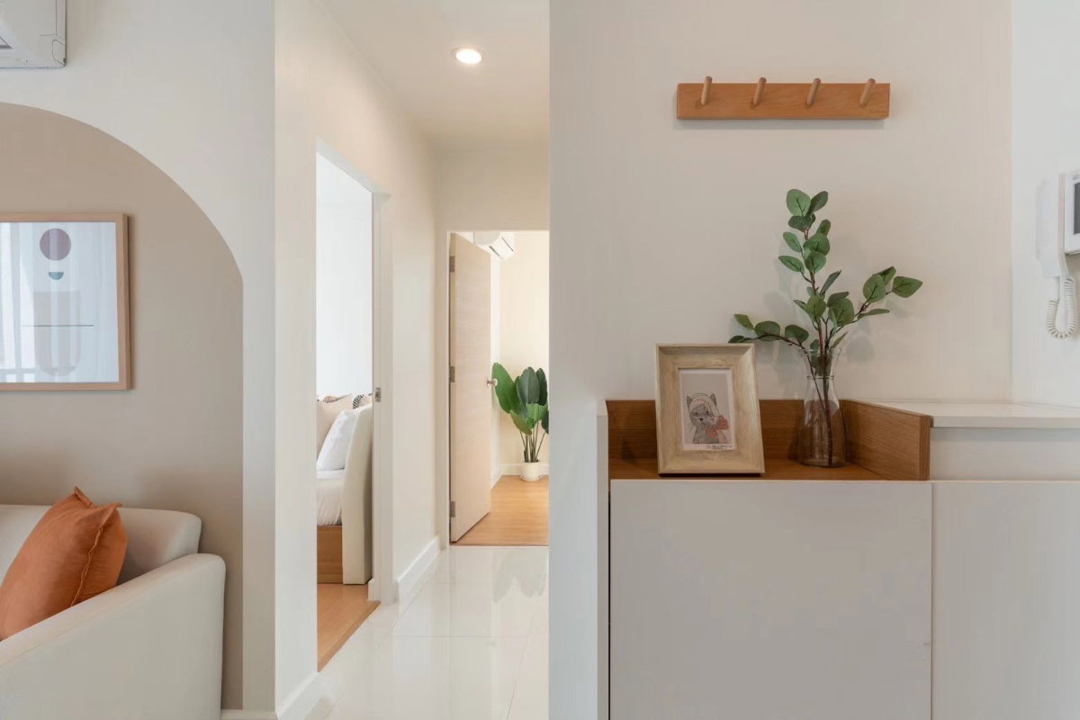 รูป เมโทร สกาย รัชดา | 1-Bed Plus Study ชั้นสูง ใกล้ MRT ห้วยขวาง 16,000 บาท / เดือน - รูปที่ 6/10