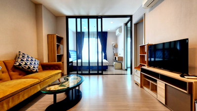 คอนโดให้เช่า : Life Sukhumvit 62 | ให้เช่าห้อง 1 ห้องนอน ตกแต่งแบบ Art ห้องสภาพดี ทำเลดี ใกล้ทางด่วน