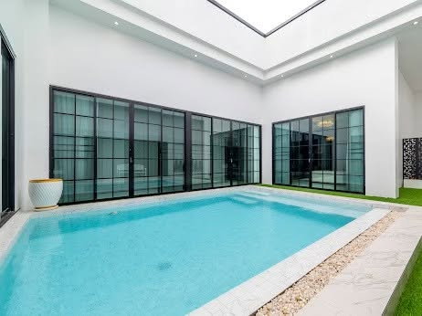 picture ✅ Luxury pool villa for sale With private swimming pool, Pattaya ✅ PCK Pool Villa - 4/21