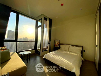 คอนโดให้เช่า : ชั้น 33 คอนโด 1 ห้องนอน Chapter Charoennakhorn - Riverside ใกล้ BTS กรุงธนบุรี (ID 2984341)