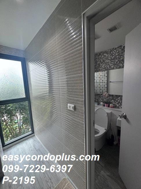 รูป P-2195 • Aspen Condo Lasalle • 1 ห้องนอน วิวสระ พร้อมอยู่ ใกล้ MRT ศรีลาซาล 13,000 บาท/เดือน | Line Id: @easycondoplus | 099-229-6397 - รูปที่ 7/9
