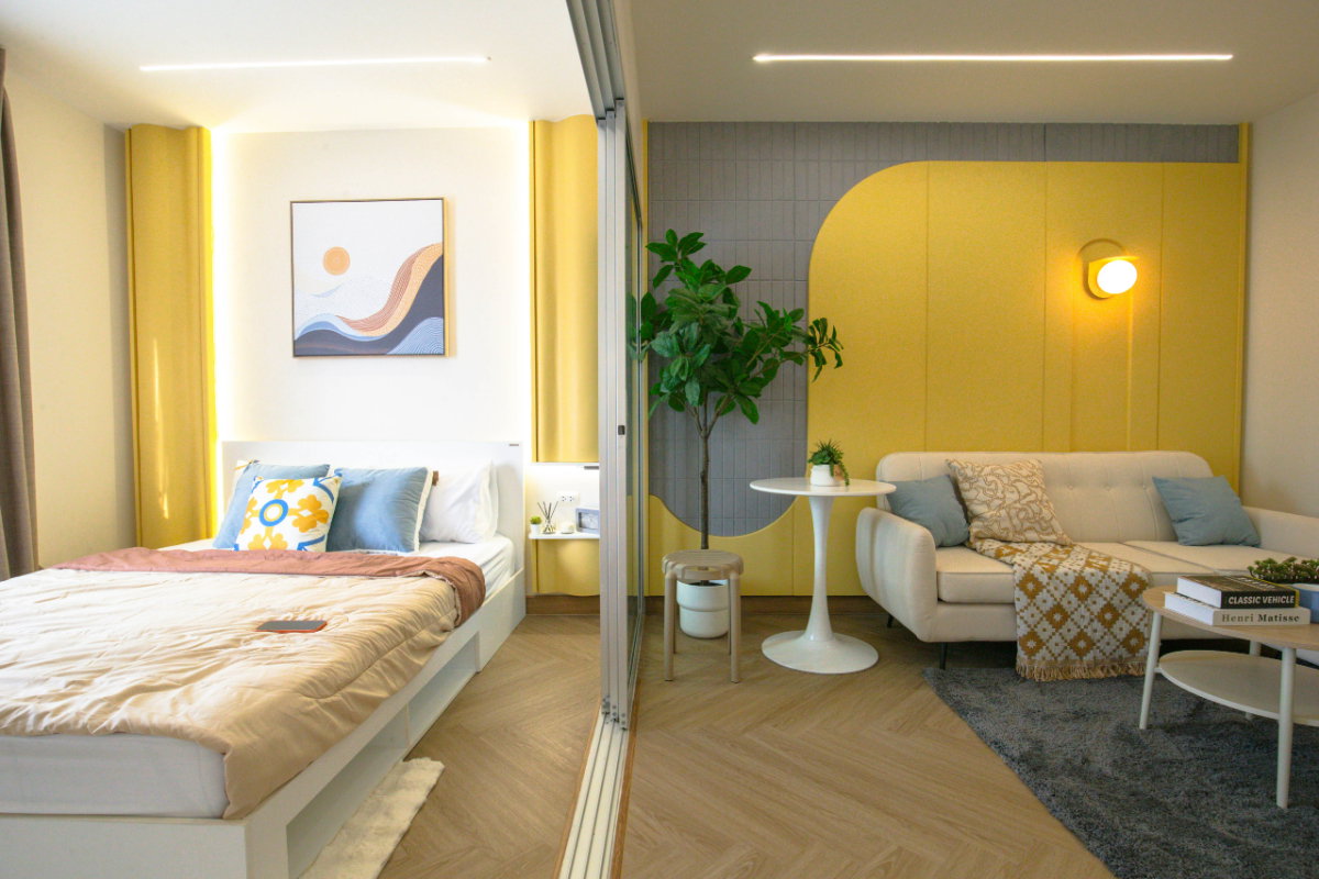 picture Plum Condo Extra Rama 2, the price is 1.19 million baht. - 12/39