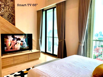Condos for rent : Noble Recole | 1 Bedroom Hybrid for rent Nice Furnished and Good Location Asoke