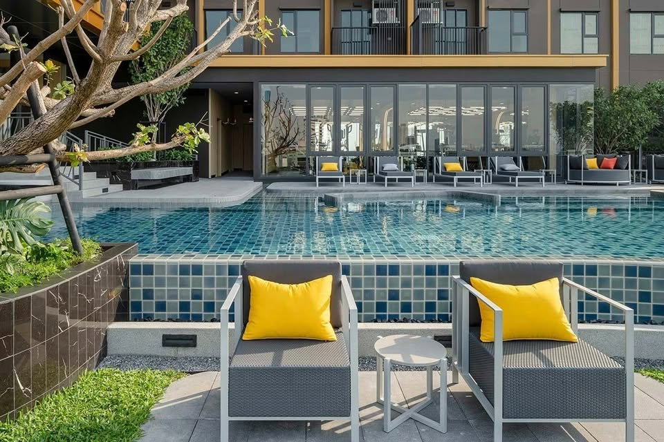 picture 🎈#MT2606_056 🎈💥Urgent💥 Guaranteed availability! Click quickly before it's gone‼️ For Rent 16k.🔥 Condo The Base Phetchaburi Thonglor - 12/18