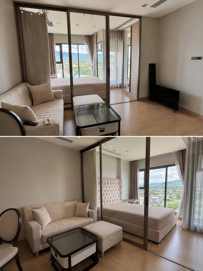 picture Available for rent now! Infinity One condo Central Mall - 4/12