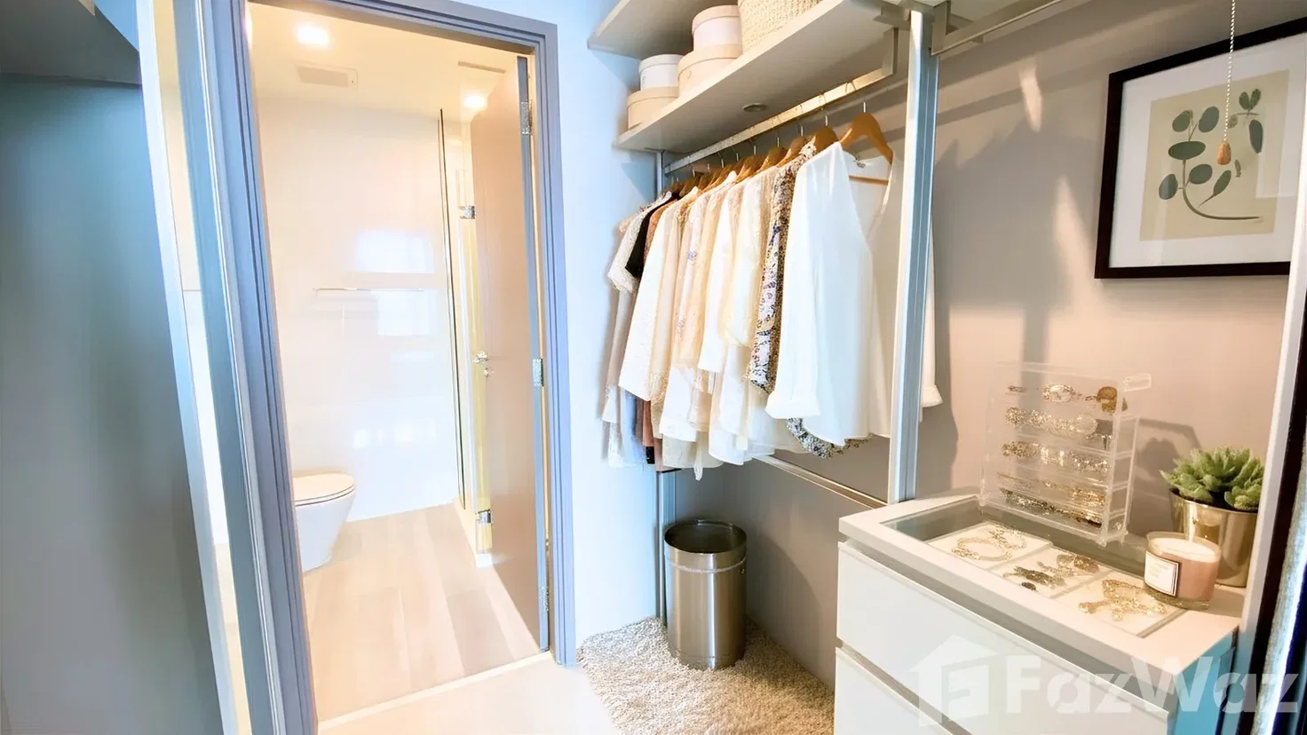รูป คอนโดให้เช่า 1 ห้องนอน ในโครงการ คีนน์ 6458172 - รูปที่ 7/9