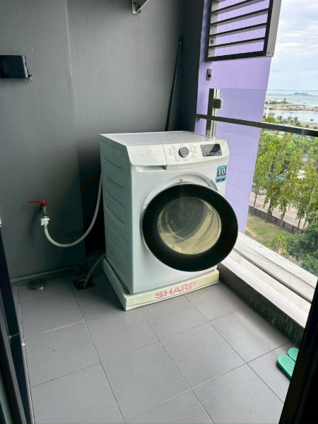 รูป ลัดดาพลัส ศรีราชา ห้องวิวทะเล เฟอร์นิเจอร์ครบ พร้อมเข้าอยู่ทันที - รูปที่ 8/8