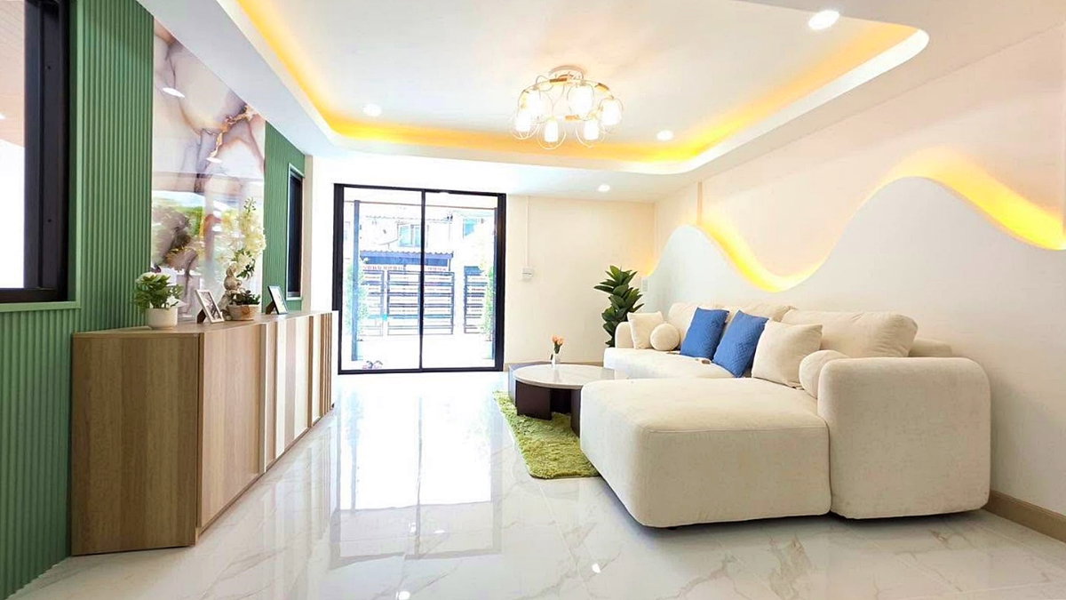 รูป บ้านแฝด สวย ๆ หมู่บ้านรัตนาธิเบศร์ บางใหญ่   อยู่หลังเซ็นทรัล เวสเกต  MRT ตลาดบางใหญ่อยู่หน้าหมู่บ้าน - รูปที่ 11/26