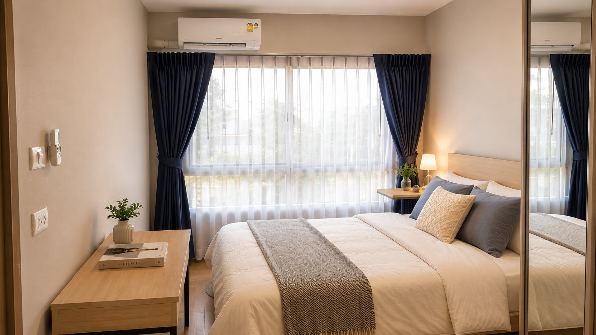 รูป ให้เช่าคอนโด Plum Condo Rangsit Alive 1 ใกล้ ม.กรุงเทพ  เฟอร์นิเจอร์ครบชุด - รูปที่ 3/33
