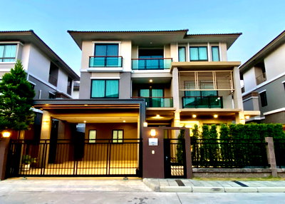 ขายบ้านเดี่ยว : 🔥 บ้านตัวอย่างของโครงการ  พร้อมอยู่ ตกแต่งหรู Built-in ใหม่ทั้งหลัง  ภัสสร วงแหวน-รามอินทรา