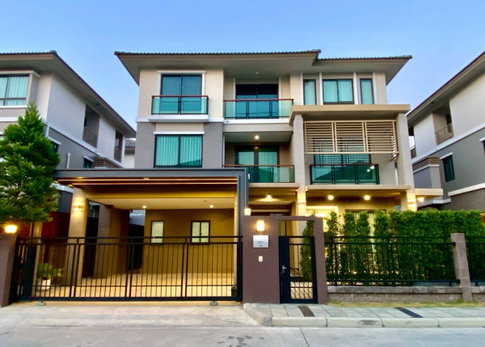 🔥 บ้านตัวอย่างของโครงการ พร้อมอยู่ ตกแต่งหรู Built-in ใหม่ทั้งหลัง ภัสสร วงแหวน-รามอินทรา