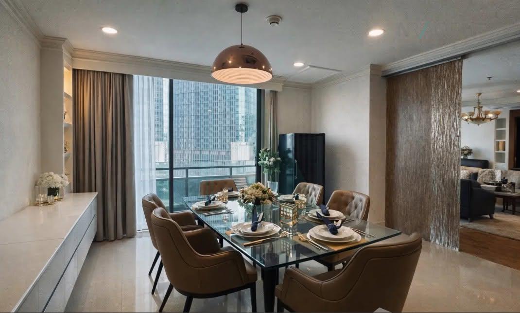 picture 📌 For Rent Condo LUMPINI PARK VIEW Building 1, Floor 35,3 bed room, Room size 276 sqm - 6/8