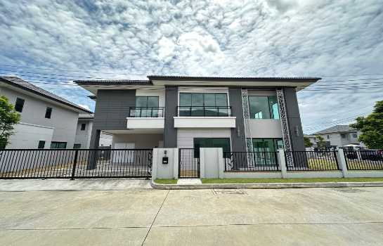 รูป ขาย บ้านเดี่ยว มือหนึ่ง หลังมุม หมู่บ้าน ชีวารมย์ นครอินทร์ ใกล้ มหาวิทยาลัยราชพฤกษ์ และ The Walk 94 ตรว 2 ชั้น - รูปที่ 1/12