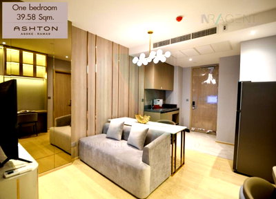 Condos for rent : For Rent Condo ASHTON ASOKE - RAMA 9 Building A, Floor 18,1 bed room, Room size 39.00 sqm