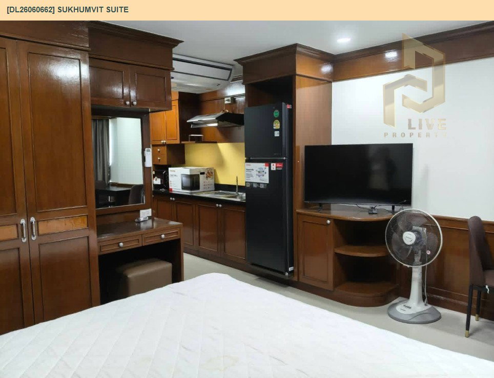 รูป DL26060662 ให้เช่าคอนโด สุขุมวิท สวีท (Sukhumvit Suite) ใกล้ BTS นานา พร้อมเข้าอยู่ โทรด่วน 0638692663 LineID @952jdxxk - รูปที่ 4/7