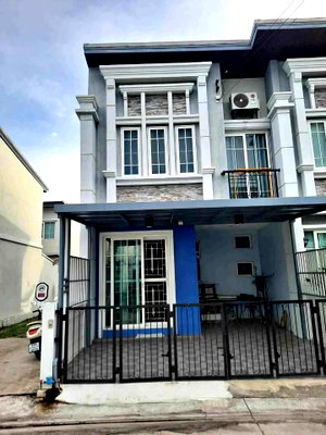 Townhouses for rent ถนนเทพารักษ์ : R3053 Townhome For Rent Golden Town Sukhumvit Bearing Station