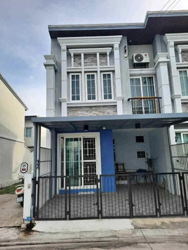 R3053 ให้เช่าทาวน์โฮม ชั้น 2 หลังมุม Golden Town สุขุมวิท-BTS แบริ่ง(บ้านว่างพร้อมเข้าอยู่)