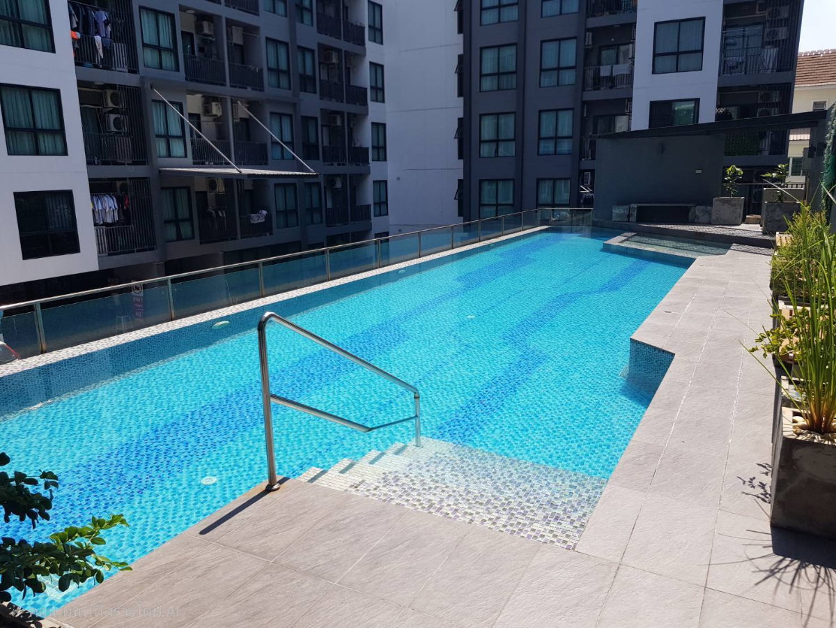 รูป 📣 ให้เช่าด่วน! Maxxi Condo พหลโยธิน 34 ชั้น 5 วิวสระว่ายน้ำตรงปก เครื่องใช้ไฟฟ้าครบจบในห้องเดียว - รูปที่ 1/18