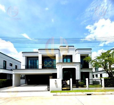บ้านเดี่ยว โรงเรียนนานาชาติร่วมฤดี วิทยาเขตอนุบาล : ขายด่วน เศรษฐสิริ วงแหวน-จตุโชติ 101.8 ตร.ว 4 ห้องนอน 5 ห้องน้ำ 3 ที่จอดรถ 1 ห้องเเม่บ้าน