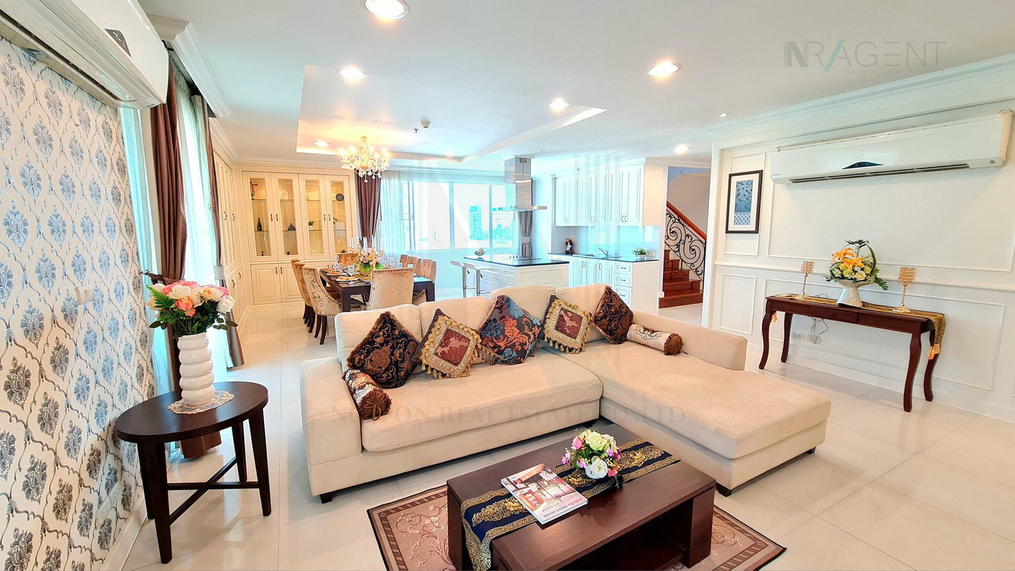รูป 🚩 ให้เช่าคอนโด ปิยะทิพย์ เพลส อาคาร 1 ชั้น 24 Duplex 4 ห้องนอน ขนาด 375.00 ตรม ใกล้ ใกล้ BTS พร้อมพงษ์ - รูปที่ 4/8
