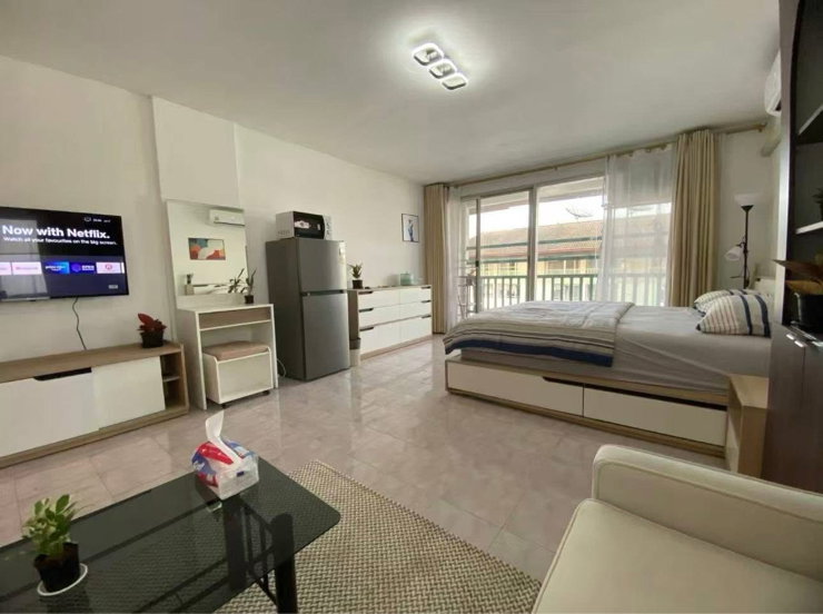 รูป S161 ให้เช่าคอนโด City Villa F1(ซิตี้ วิลล่า F1)พร้อมเข้าอยู่ เฟอร์นิเจอร์ และ เครื่องใช้ไฟฟ้า ครบ ใกล้ MRT ลาดพร้าว 101 - รูปที่ 4/9