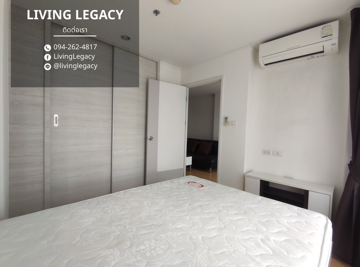 รูป LRZZB2BD เช่าด่วน คอนโดพร้อมอยู่ Lumpini Place Srinakarin - Huamark Station 32.5 ตร.ม. | ชั้น 18 | 12,000 บาท/เดือน | LINE: @livinglegacy - รูปที่ 4/13