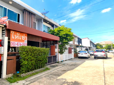 Home office for rent : Townhome for rent, ready to move in, Pruksatown Privet Ratchada-Ramindra project.