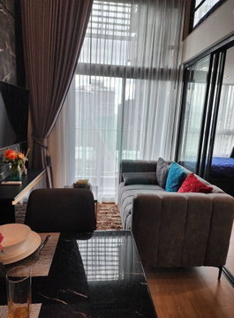🎉 For Rent Condo IDEO RAMA 9 - ASOKE Building 1, Floor 30,Duplex 2 bed room, Room size 52.00 sqm