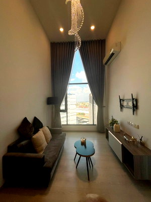 Condos for rent : 🟪🟦🟩🟨🟧 For Rent: Knightsbridge Phahonyothin Interchange // Duplex Room, 2 Bedrooms 🛎️🛎️ | Line@: @assetspro