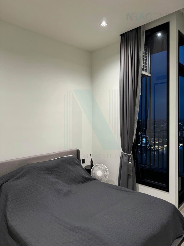 picture 🚩 For Rent Condo CHAPTER CHAROENNAKHORN-RIVERSIDE Building B, Floor 39,Studio, Room size 25 sqm - 3/8