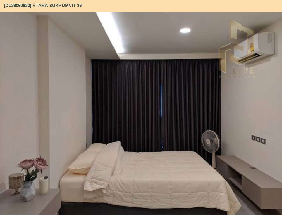 รูป DL26060622 ขายคอนโด วีธารา สุขุมวิท 36 (Vtara Sukhumvit 36) ใกล้ BTS ทองหล่อ พร้อมเข้าอยู่ โทรด่วน 0614453194 LineID @952jdxxk - รูปที่ 2/10