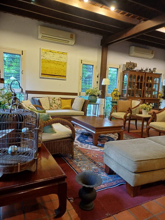 รูป 🏡ให้เช่าบ้านเดี่ยว สวยมีสไตล์ Rare Item 🌾สไตล์คาเฟ่แอนทีค  บรรยากาศร่มรื่น  เนื้อที่กว้าง รามคำแหง 187/1  ติดตลาดน้ำขวัญเรียม - รูปที่ 6/8