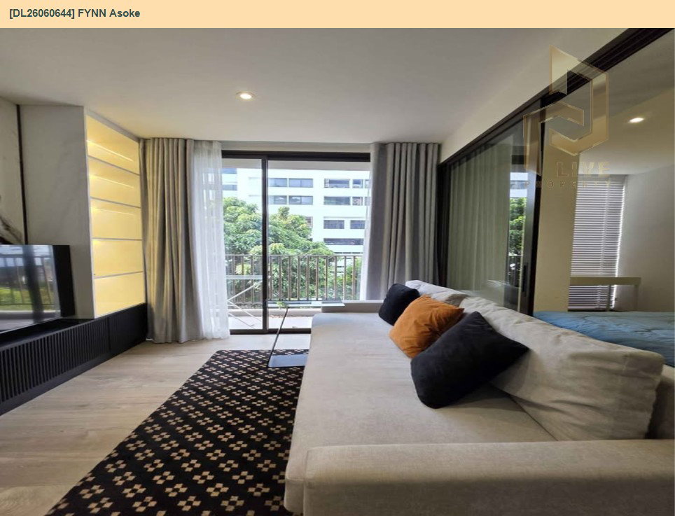 รูป DL26060644 ให้เช่าคอนโด ฟินน์ อโศก (FYNN Asoke) ใกล้ BTS อโศก พร้อมเข้าอยู่ โทรด่วน 0638692663 LineID @952jdxxk - รูปที่ 10/10