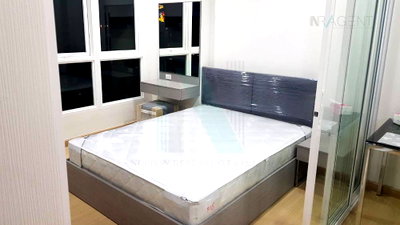 Condos for rent : For rent, Supalai Veranda Ramkhamhaeng, 1 bedroom, 8th floor, Building B, near Ramkhamhaeng Night Market.