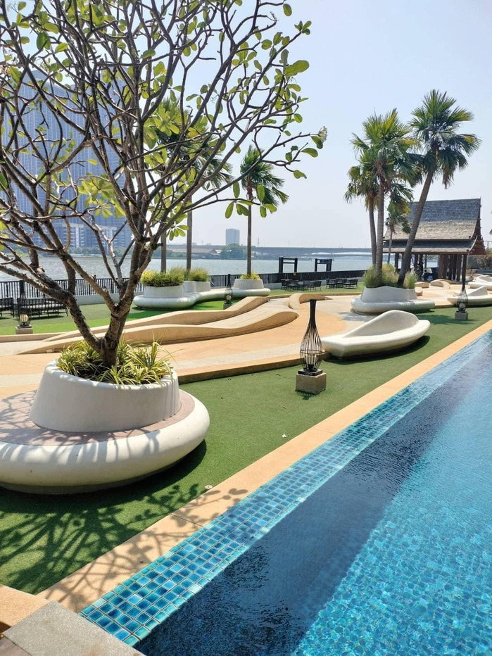 รูป 🔥ว่างพร้อมเข้าอยู่🔥#NOP1014 🏢  Metro Luxe Riverfront ✅แอดไลน์นัดชมห้อง🌸 - รูปที่ 22/23