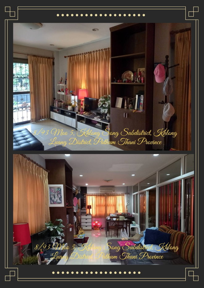 รูป  ขายบ้านเดี่ยว ตกแต่งครบเข้าอยู่ได้เลย หมู่บ้าน บุณฑรีก์ ต.คลองสอง อ.คลองหลวง จ.ปทุมธานี  - รูปที่ 2/14