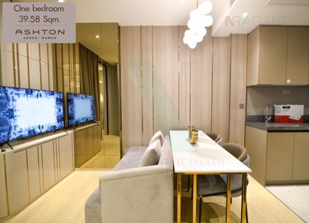รูปภาพ 📣Nice room!📣 For Rent Condo ASHTON ASOKE - RAMA 9 Building A, Floor 18,1 bed room, Room size 39.00 sqm