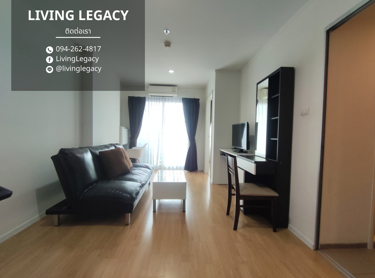 รูป LRZZB2BD เช่าด่วน คอนโดพร้อมอยู่ Lumpini Place Srinakarin - Huamark Station 32.5 ตร.ม. | ชั้น 18 | 12,000 บาท/เดือน | LINE: @livinglegacy - รูปที่ 2/13