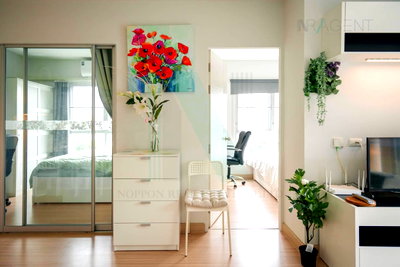 Condos for sale : 🎉Special room!🎉 Condo for sale, Deco Condo Sukhumvit 70/5, 2 bedrooms, 5th floor, Building B, near BTS Bearing.