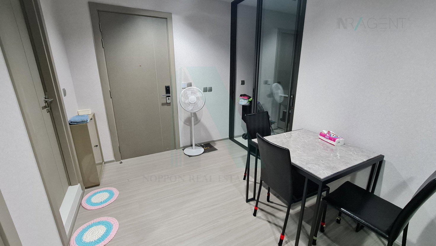 รูป 🚩 ให้เช่าคอนโด ไลฟ์ อโศก-พระราม 9 อาคาร 1 ชั้น 12A 1 ห้องนอน ขนาด 36 ตรม ใกล้ ตลาดอยู่เจริญ - รูปที่ 6/8