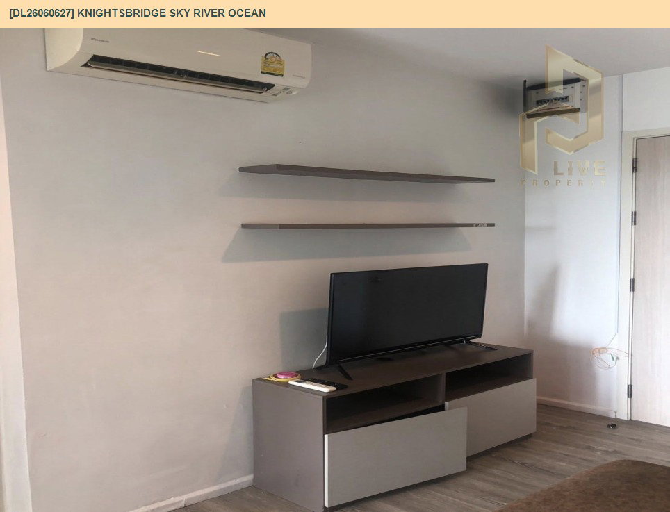 รูป DL26060627 ขายคอนโด ไนท์บริดจ์ สกาย ริเวอร์ โอเชี่ยน (KnightsBridge Sky River Ocean) ใกล้ BTS ปากน้ำ พร้อมเข้าอยู่ โทรด่วน 0653619502 LineID @952jdxxk - รูปที่ 2/9