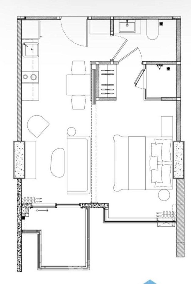 รูป คอนโด 1-ห้องนอน ที่ อารมณ์ จอมเทียน ใกล้ หาดจอมเทียน (ID 2986459) - รูปที่ 5/12