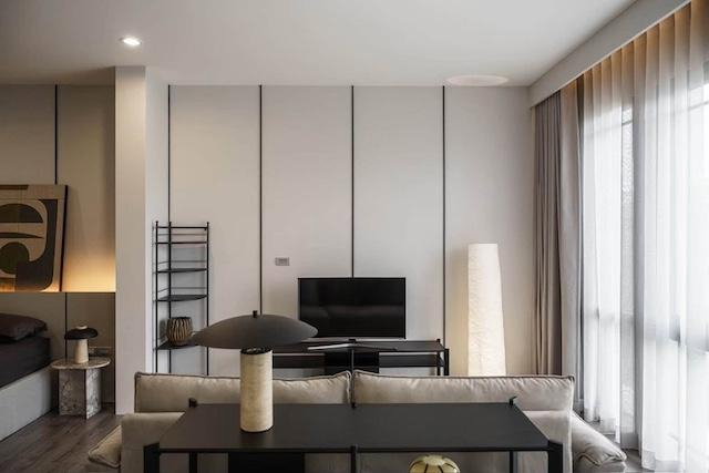 รูป MTR80 เช่าทาวน์โฮมหรู บ้านกลางเมือง Classe สุขุมวิท 77 หลังมุม เนื้อที่ 43 ตารางวา ดีไซน์ Double Volume เฟอร์ครบพร้อมอยู่ ใกล้ BTS อ่อนนุช - รูปที่ 5/11
