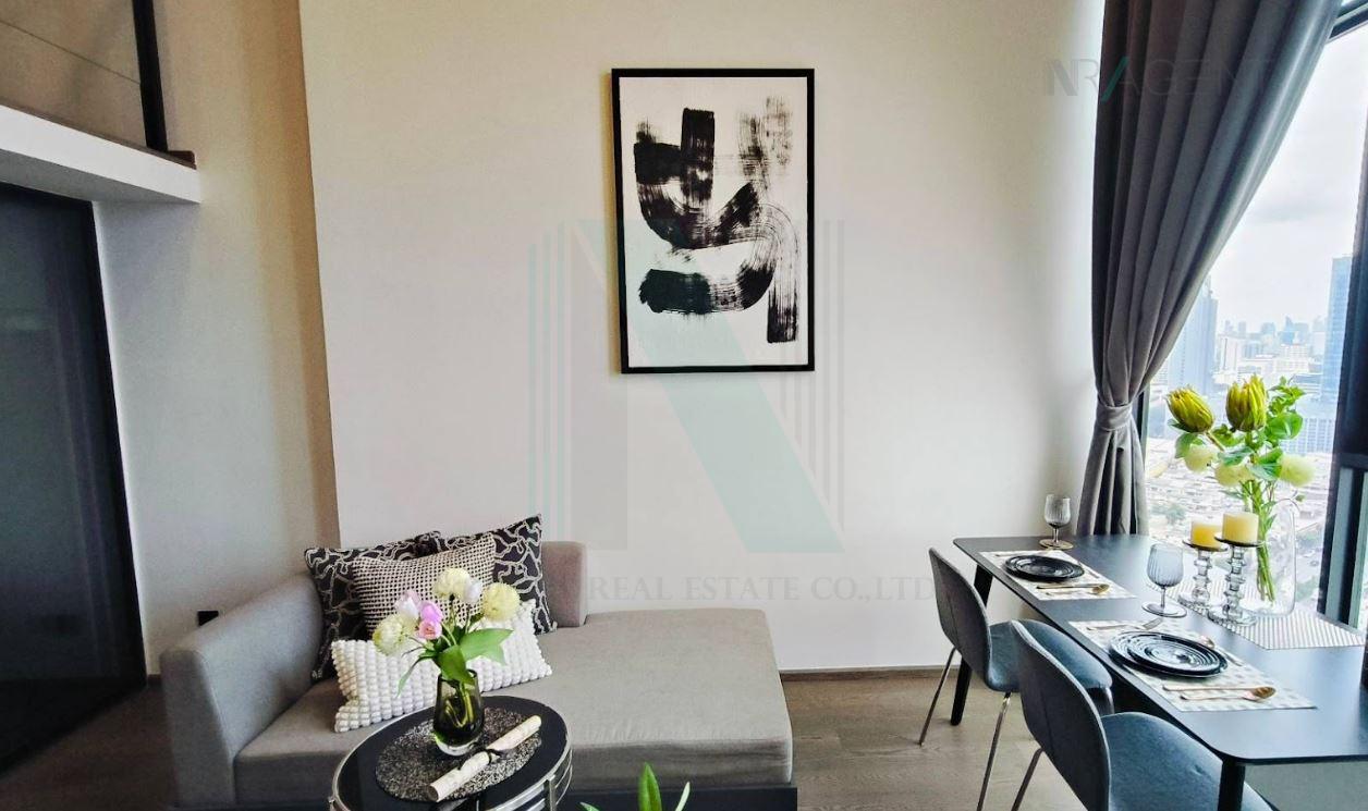picture ð For Rent Condo PARK ORIGIN CHULA - SAMYAN Building 1, Floor 27,Duplex, Room size 24.00 sqm - 2/8