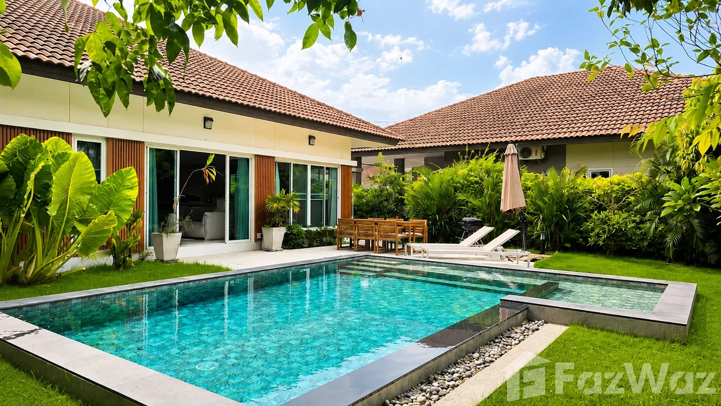 picture Charming modern 3-bed pool villa with tropical garden 6451471 - 1/32